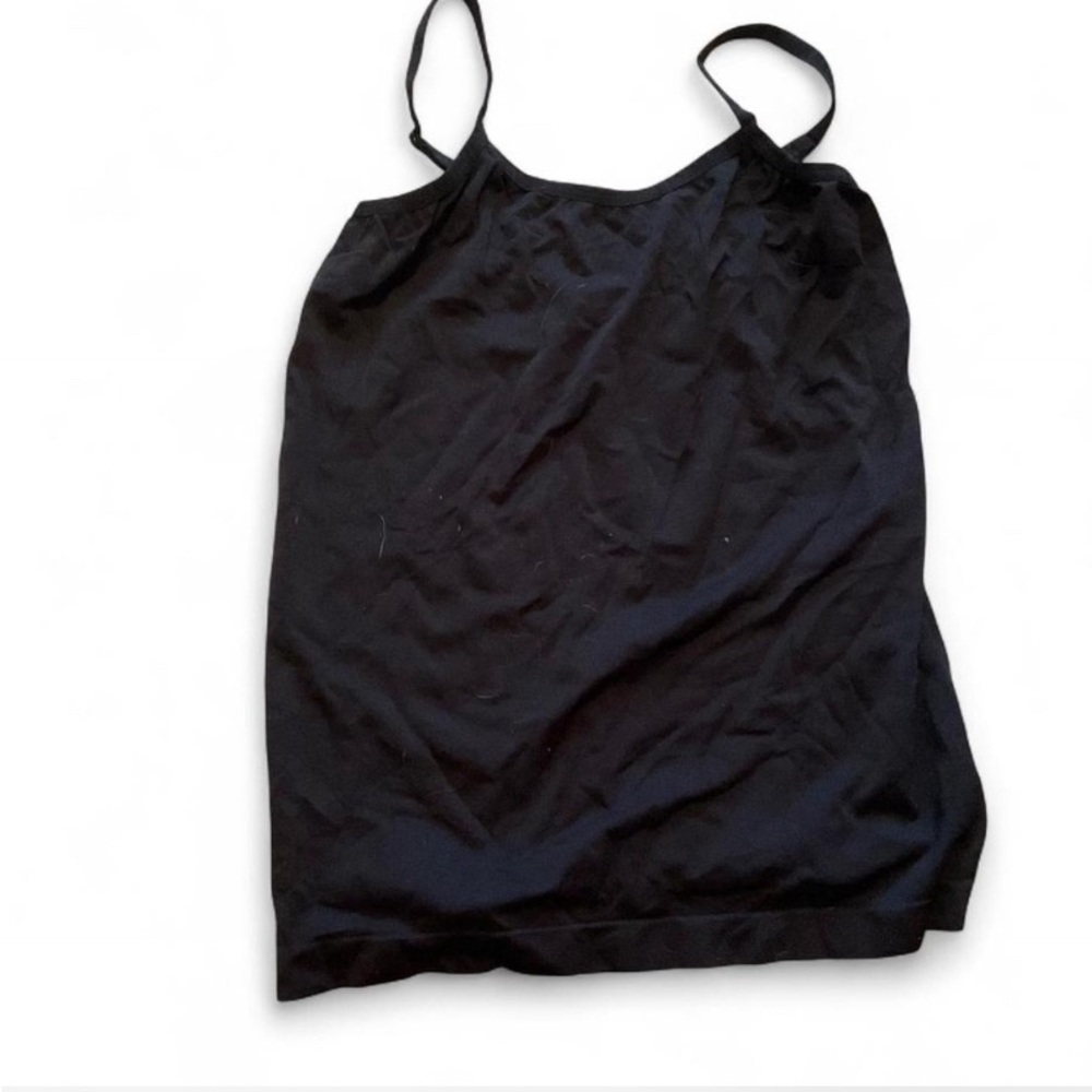 Black tank top